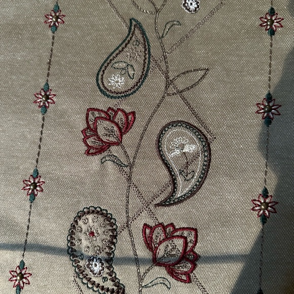 ♥️ BONWORTH Vintage Top | size XL Brown - Picture 6 of 8